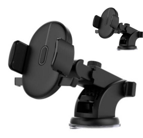 Flag Village Auto Tools Car Phone Holder Long Rod Telescopic Car Dashboard Suction Cup Type