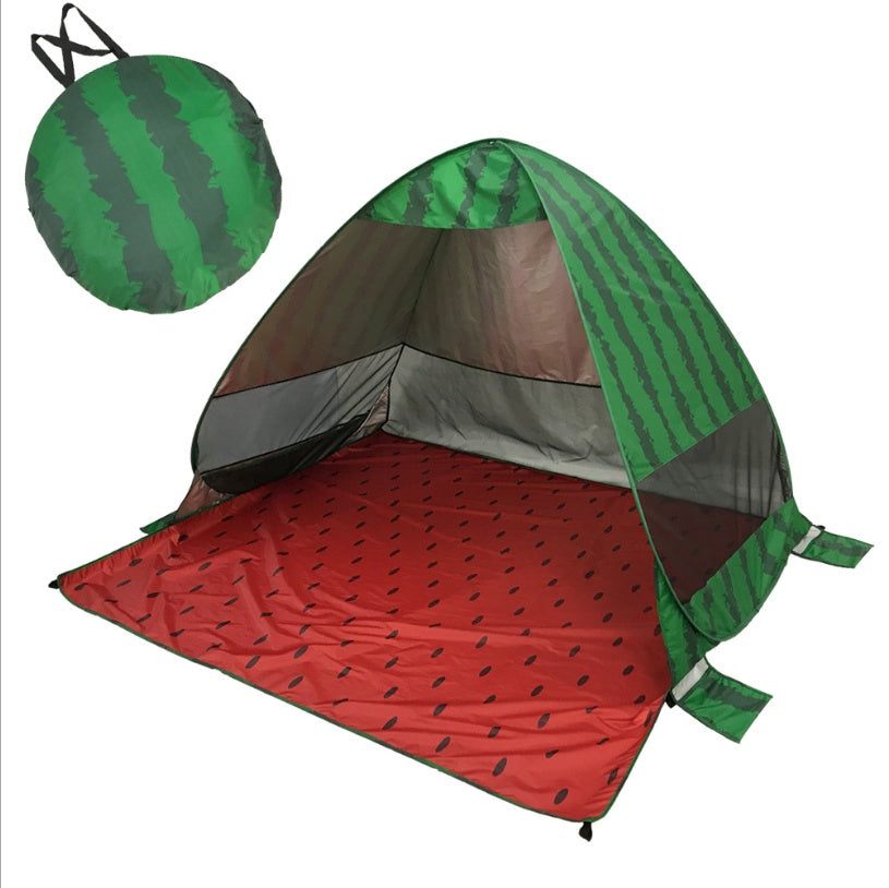 Flag Village Automatic Beach Tent