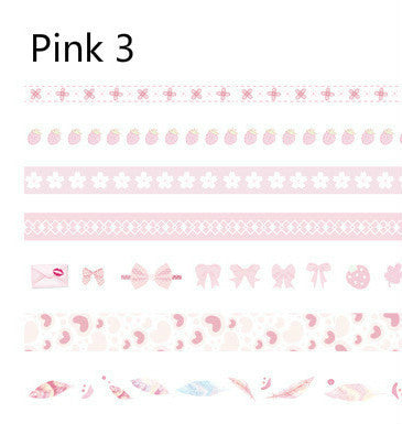 Flag Village Gift box tape set Luyu series DIY daily material stickers