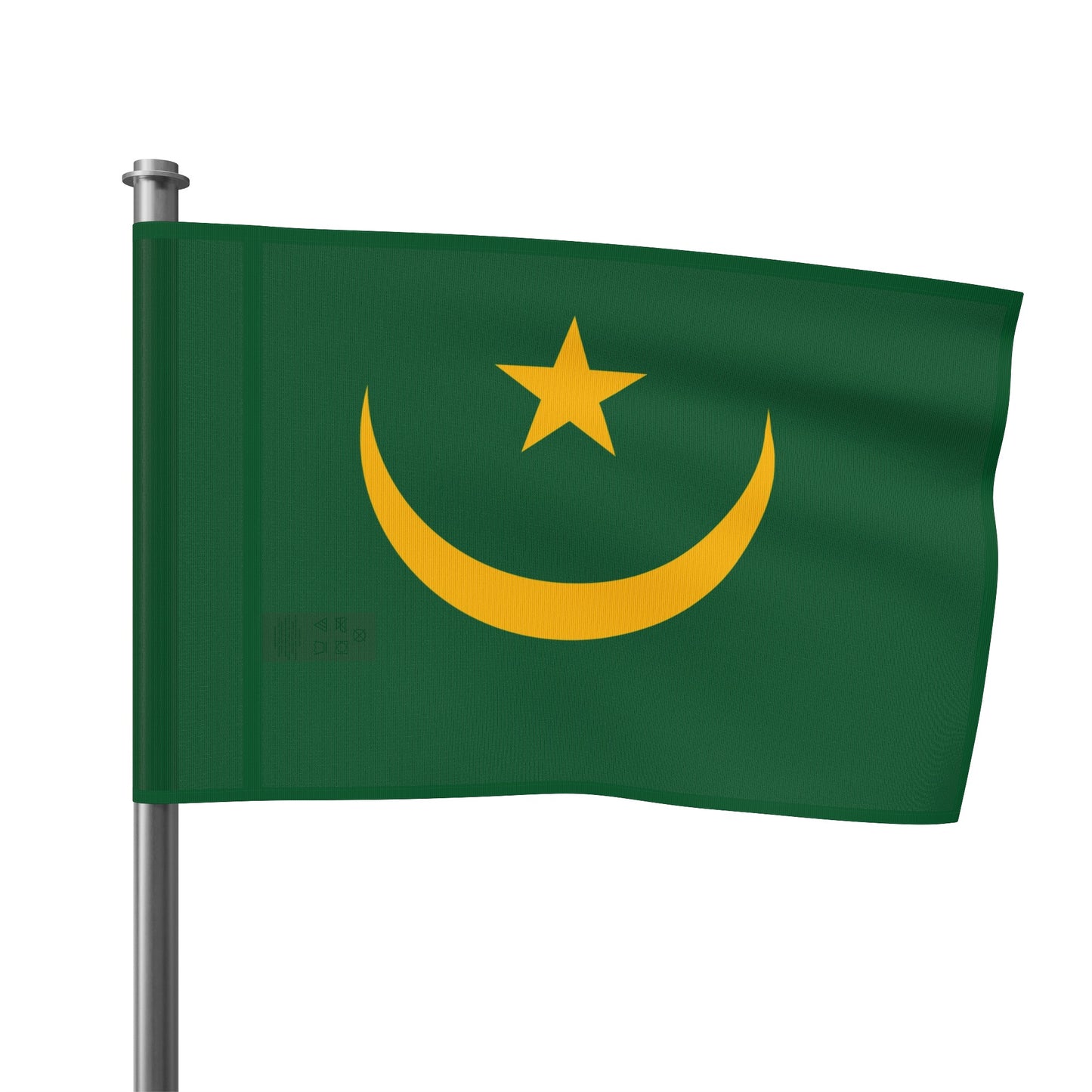 Flag Village Mauritania Flag 18" x 12" / 36" x 24" / 60" x 36"