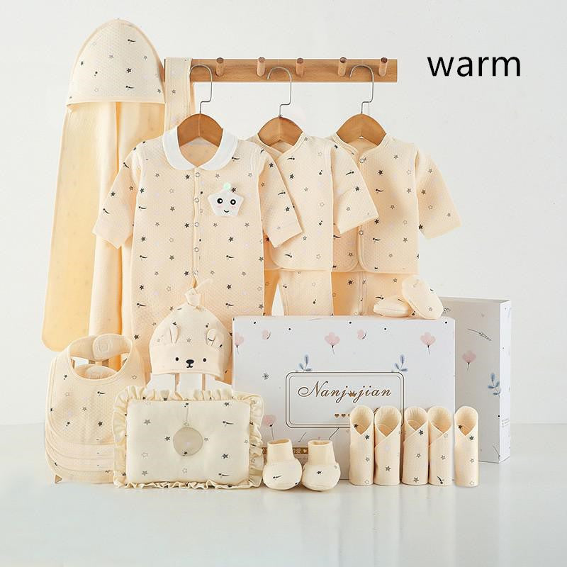 Flag Village Newborn Baby Clothes Thin Suit Baby Gift Box