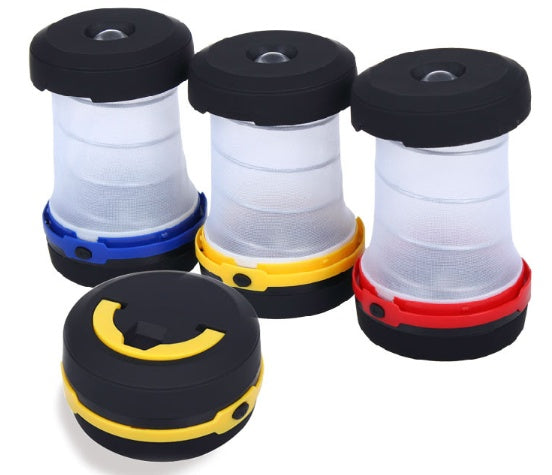 Flag Village Spring retractable outdoor camping lamp