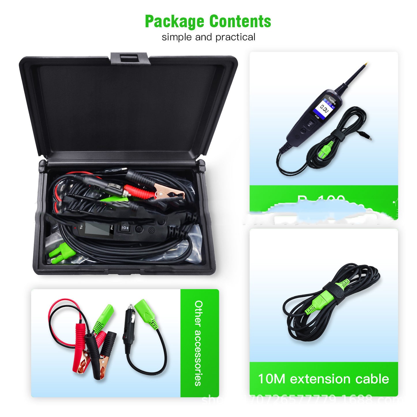 Flag Village Auto Tools Automotive Circuit Battery Tester