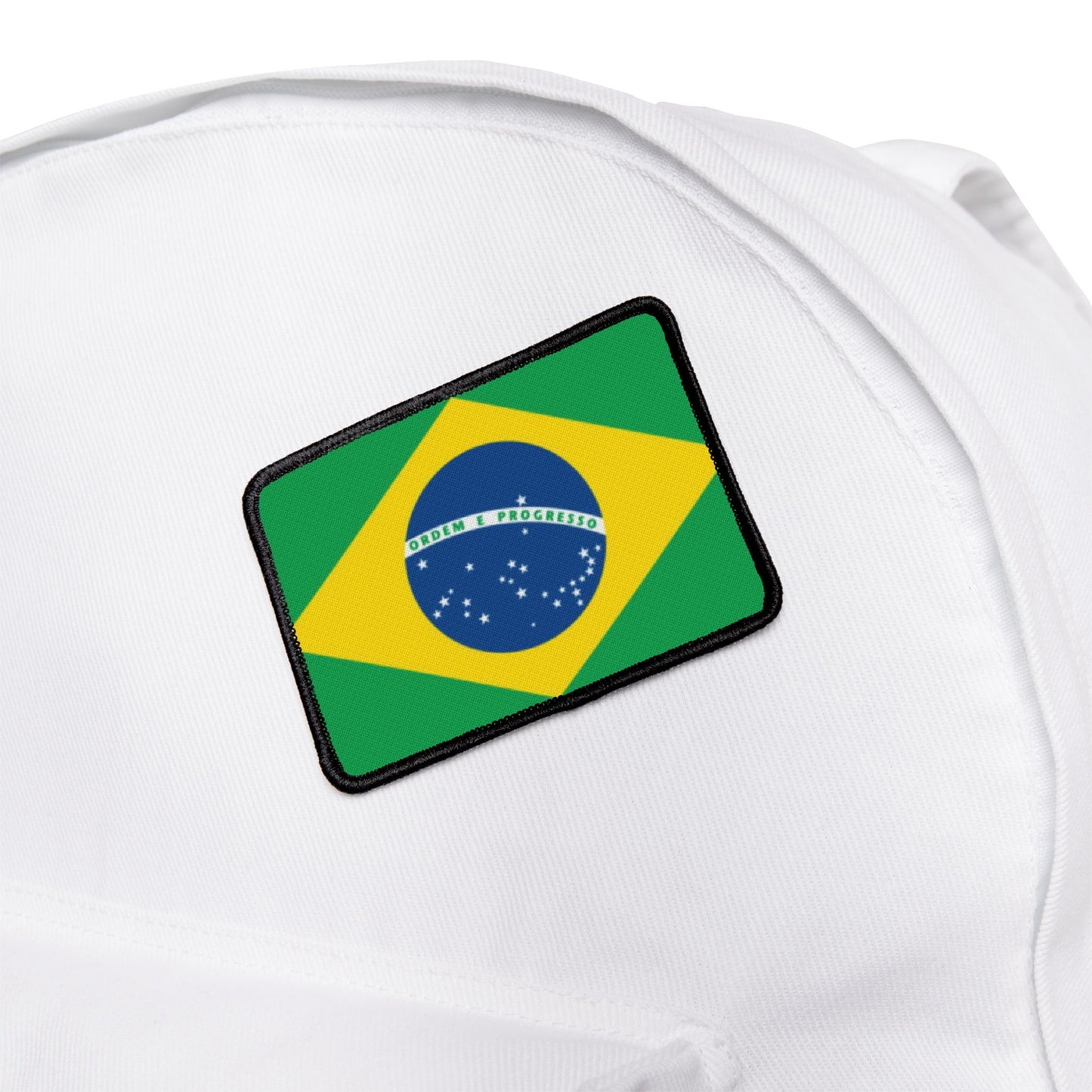 Flag Village Brazil Flag Embroidery Iron-On Patches