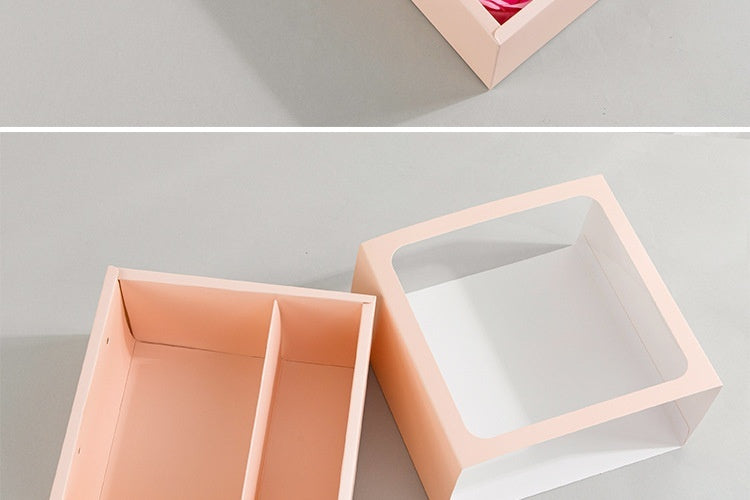 Flag Village Qixi Festival Gift Flowers Portable Flower Box