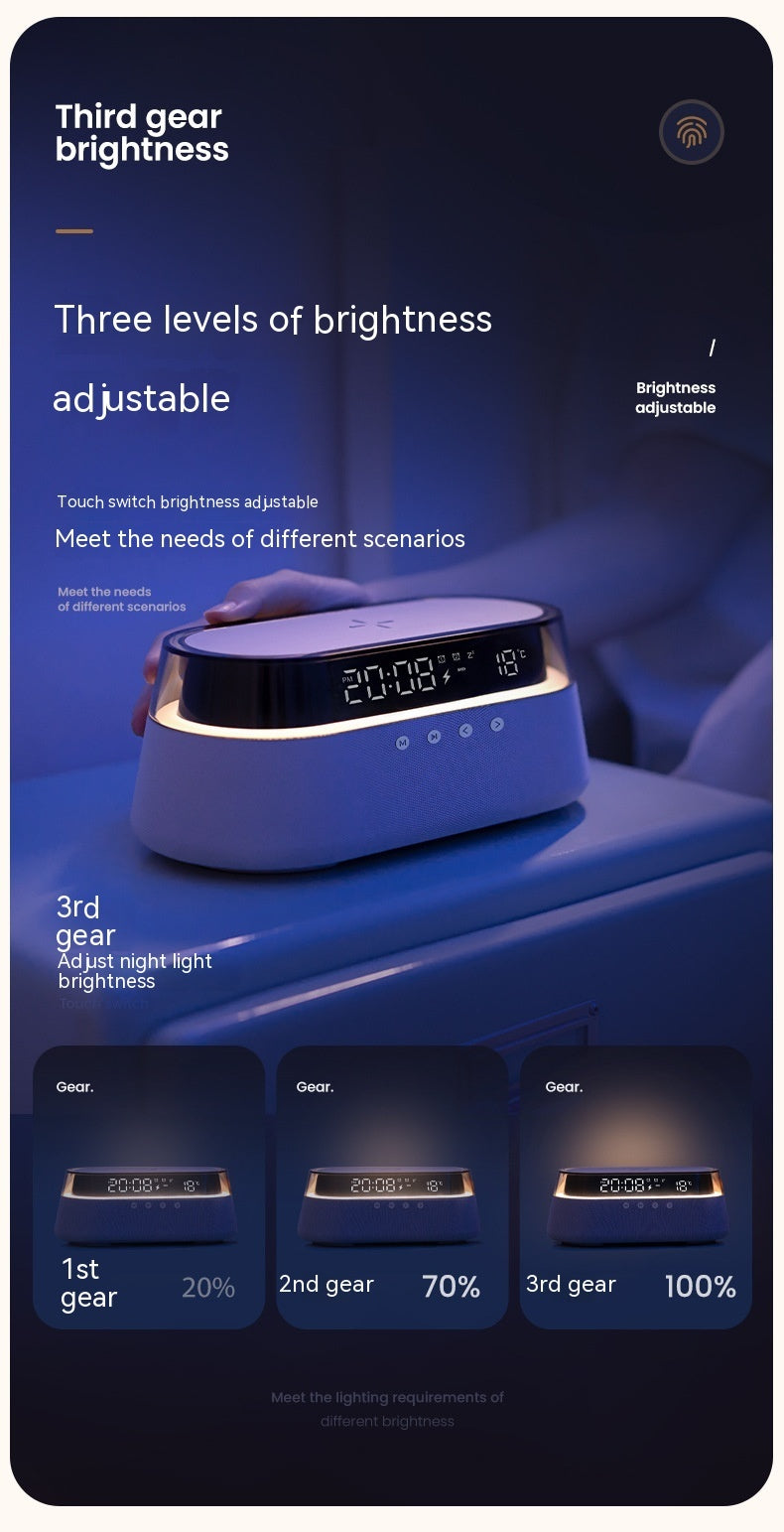 Flag Village Wireless Charging Audio Gift Box Night Light