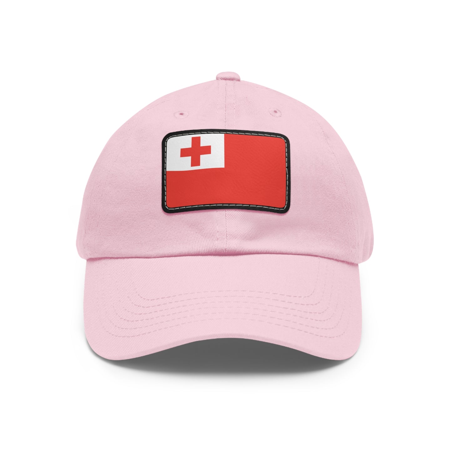 Flag Village Tonga Flag Hat Cap with Leather Patch
