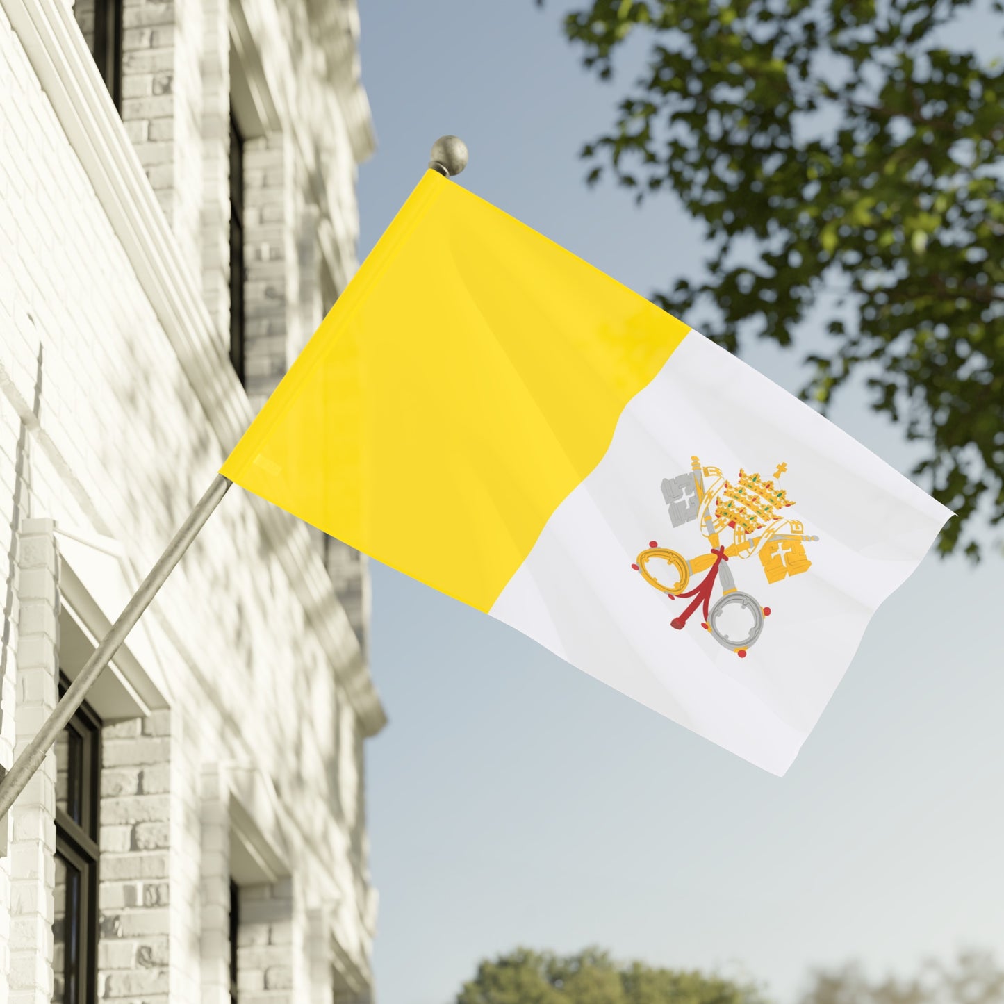 Flag Village Vatican Flag 18" x 12" / 36" x 24" / 60" x 36"