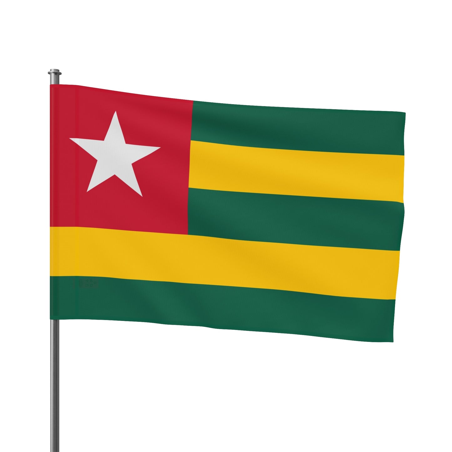 Flag Village Togo Flag 18" x 12" / 36" x 24" / 60" x 36"