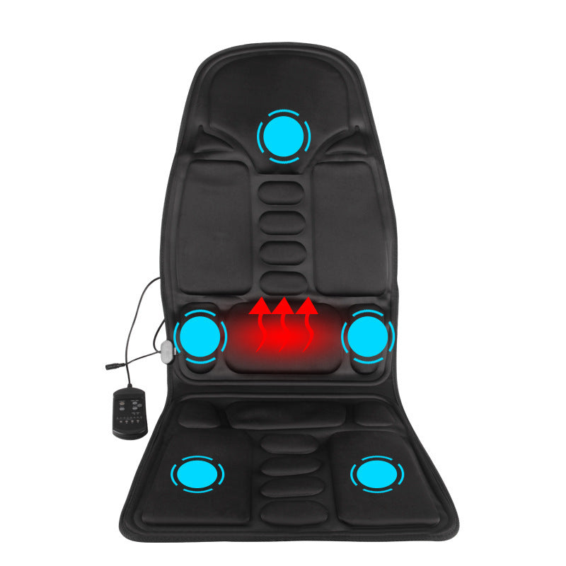 Flag Village Auto Tools Car massage cushion car home dual-use vibration massage chair