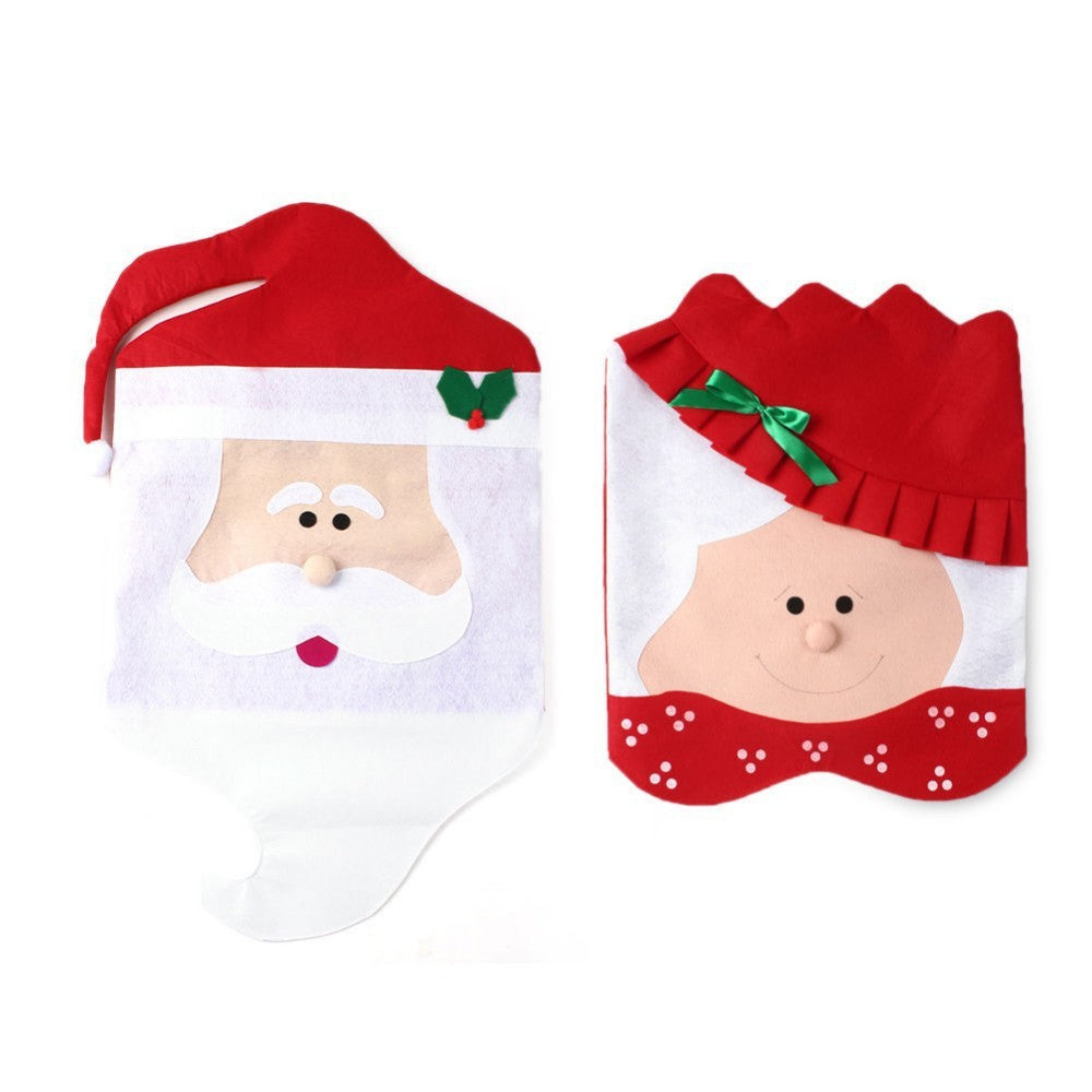 Flag Village Europe and the United States selling Christmas Christmas Christmas dinner table set chair coverings supplies decorative gifts large spot