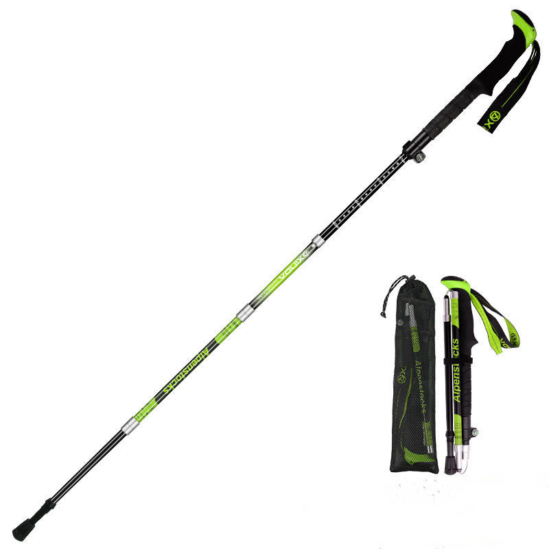 Flag Village Ultralight carbon trekking poles for outdoor hiking