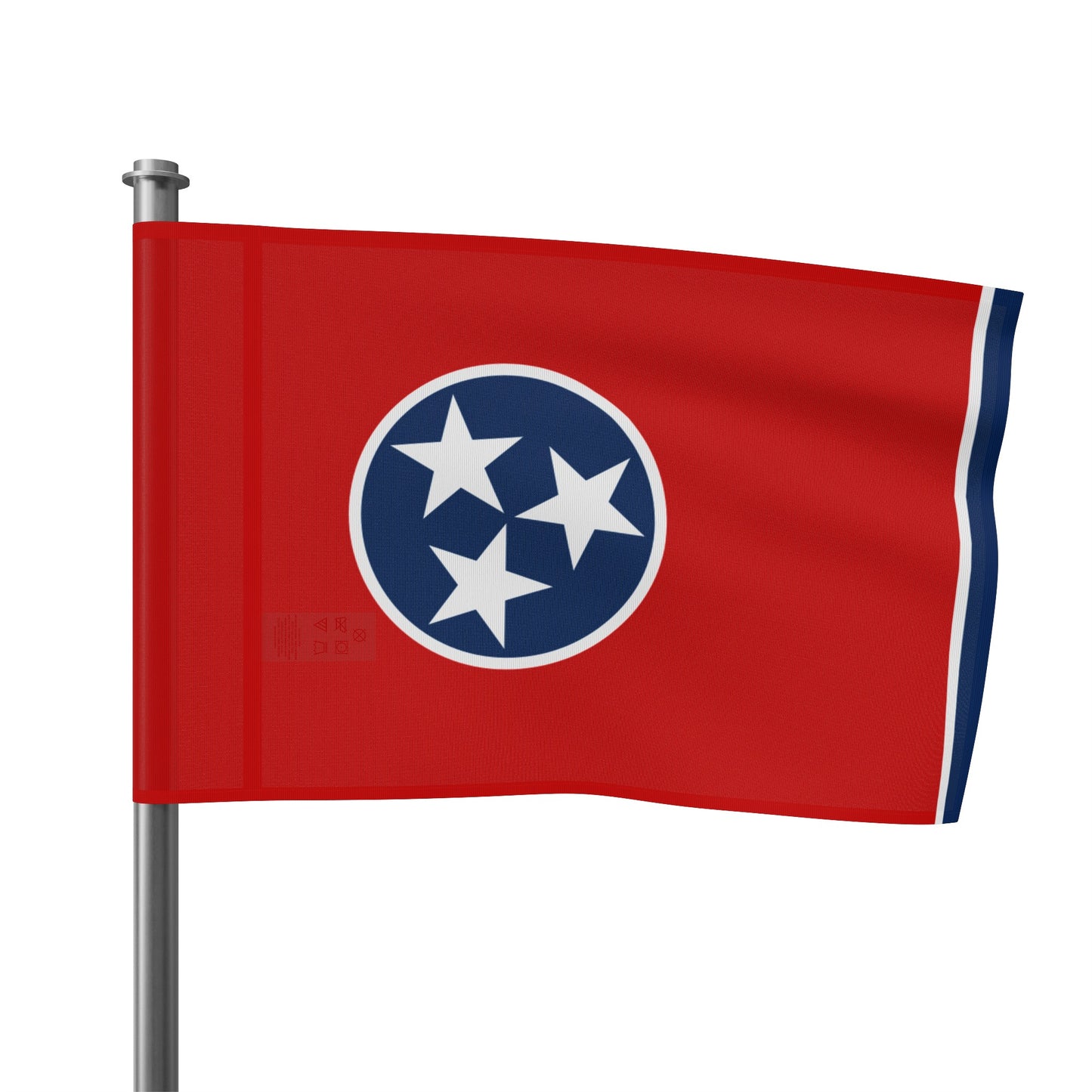 Flag Village USA Tennessee State Flag 18" x 12" / 36" x 24" / 60" x 36"