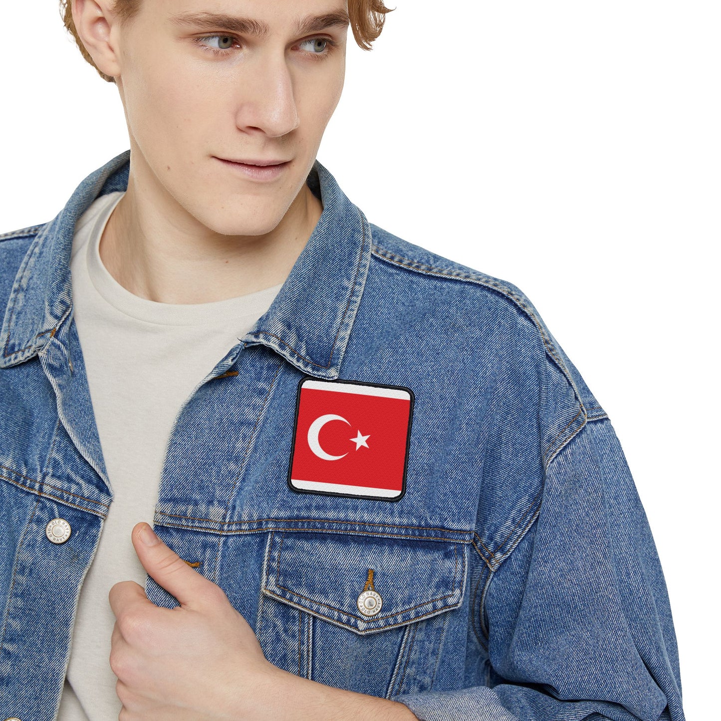 Flag Village Turkey Flag Embroidery Iron-On Patches