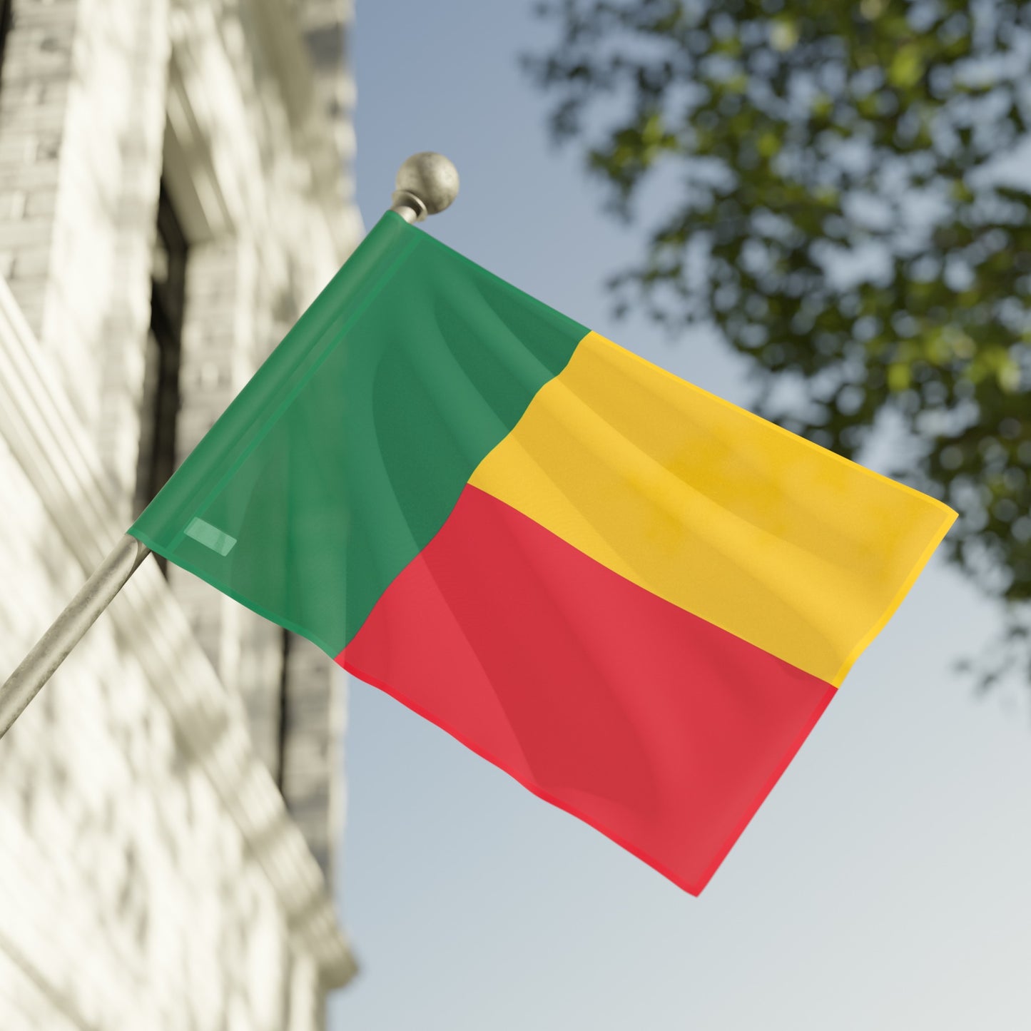 Flag Village Benin Flag 18" x 12" / 36" x 24" / 60" x 36"