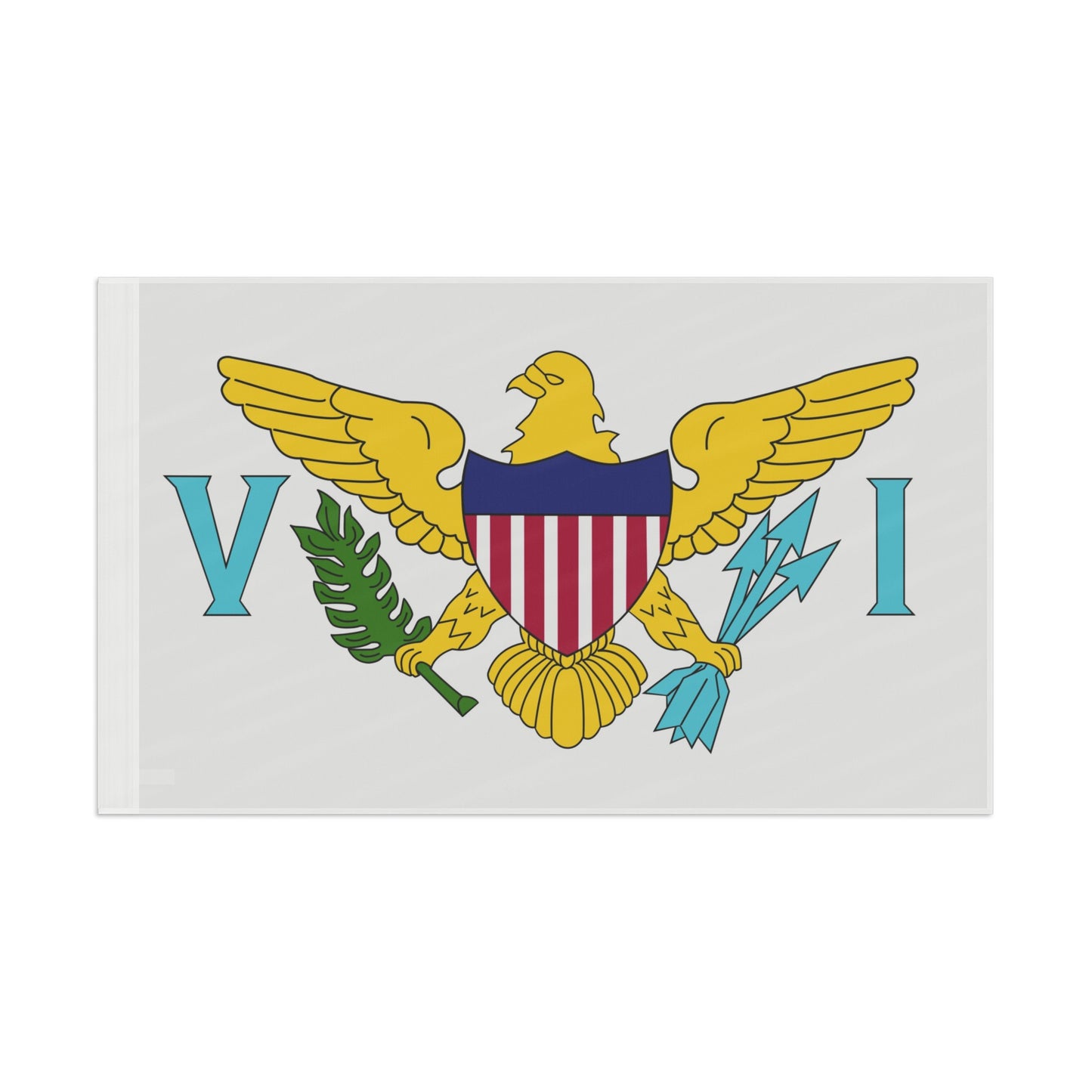 Flag Village Virgin Islands(U.S. Virgin Islands) Flag 18" x 12" / 36" x 24" / 60" x 36"