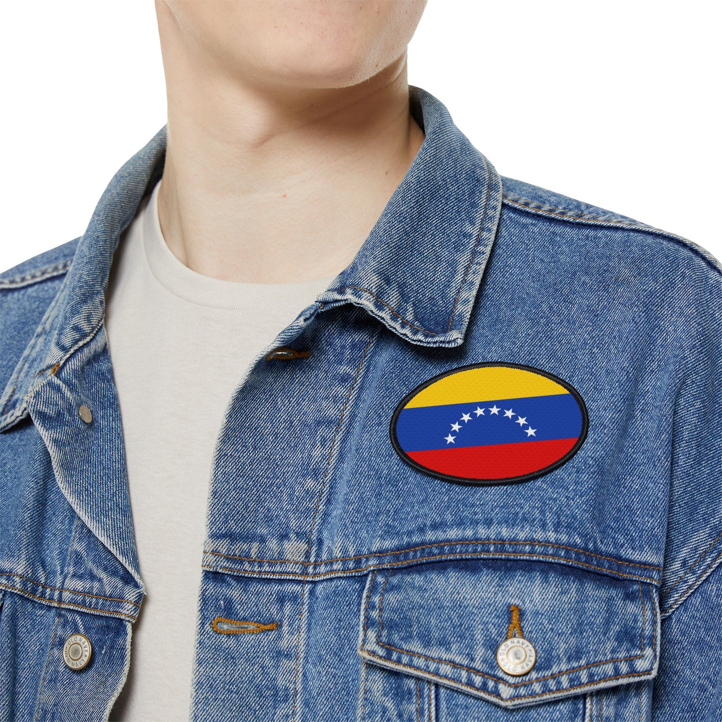 Flag Village Venezuela Flag Embroidery Iron-On Patches