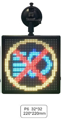 Flag Village Auto Tools Car LED expression light