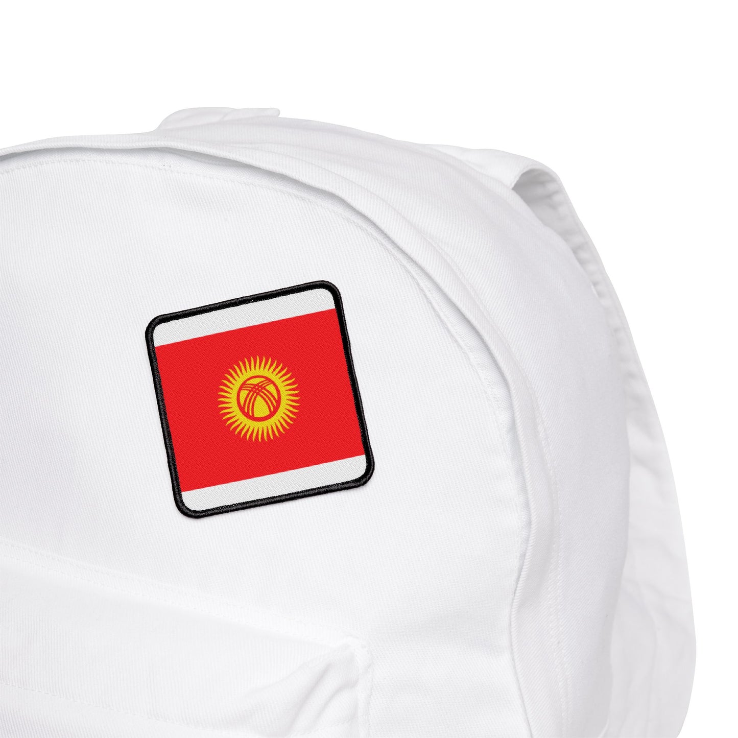 Flag Village Kyrgyzstan Flag Embroidery Iron-On Patches