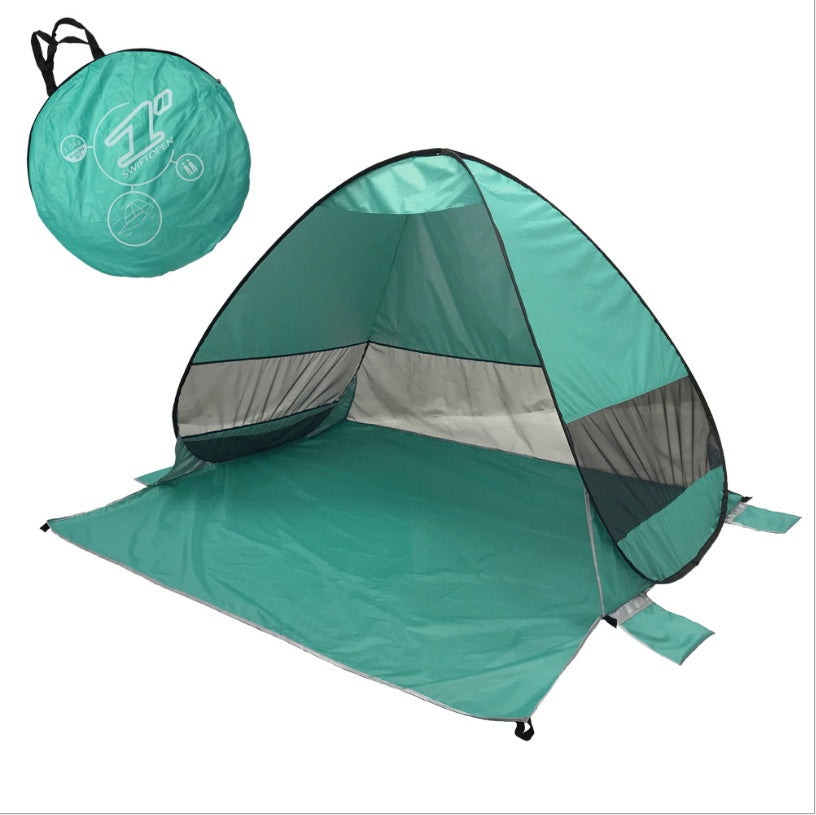 Flag Village Automatic Beach Tent