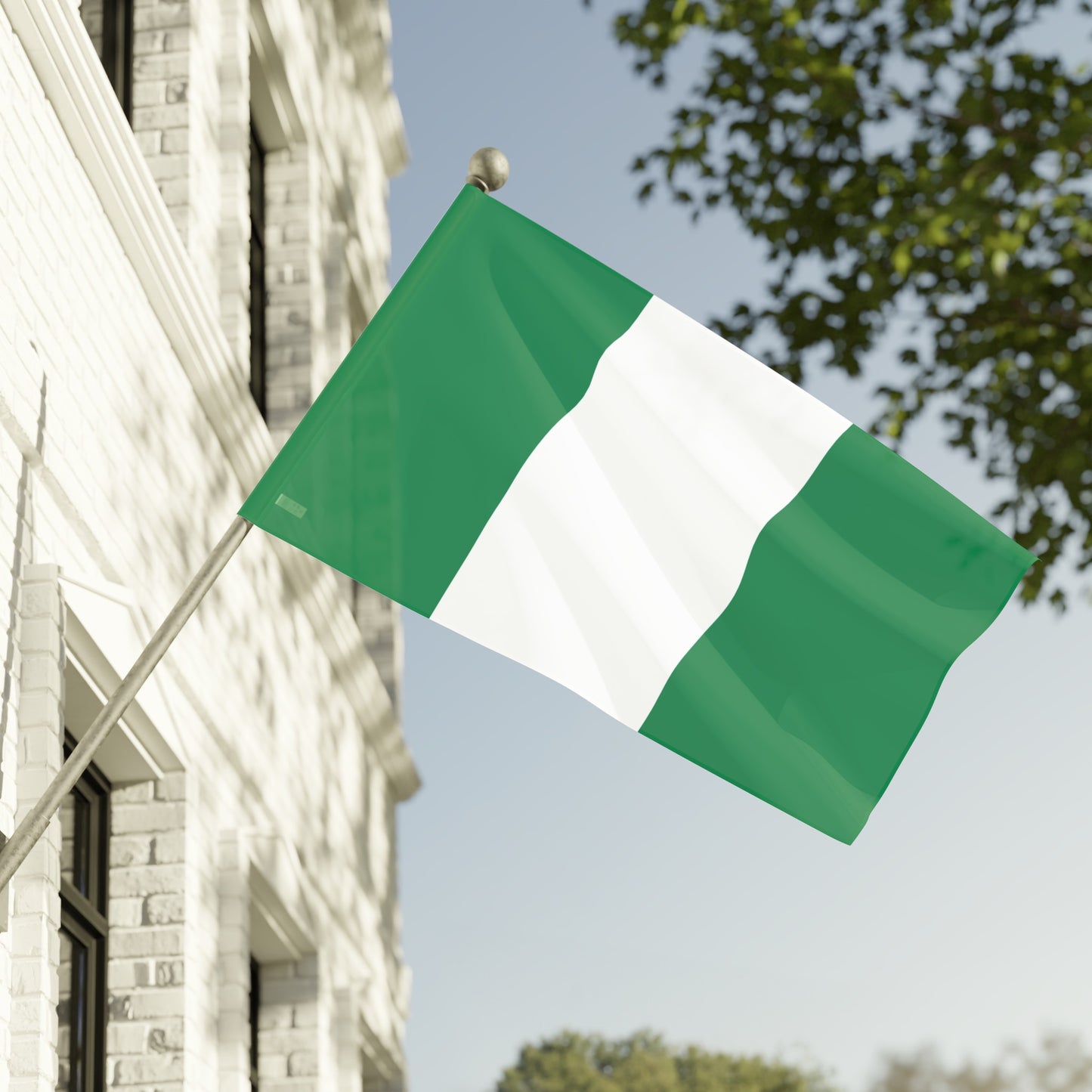 Flag Village Nigeria Flag 18" x 12" / 36" x 24" / 60" x 36"
