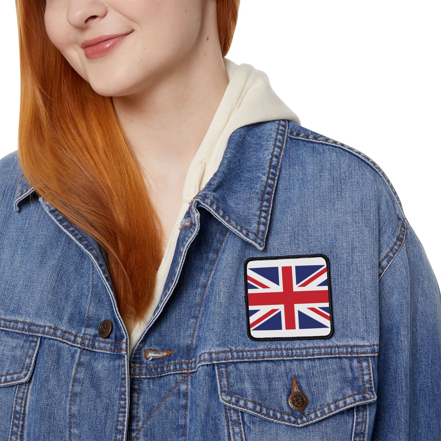 Flag Village United Kingdom Flag Embroidery Iron-On Patches