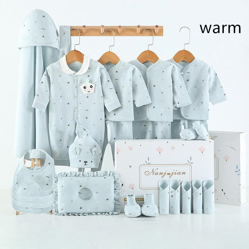 Flag Village Newborn Baby Clothes Thin Suit Baby Gift Box