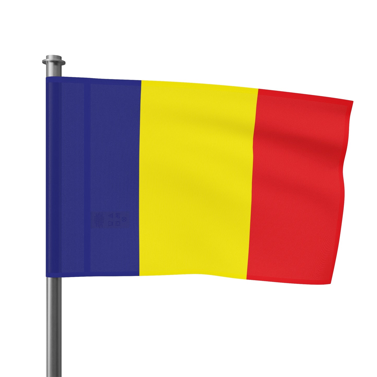 Flag Village Chad Flag 18" x 12" / 36" x 24" / 60" x 36"