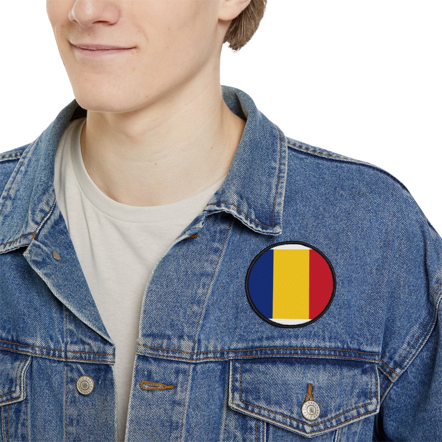 Flag Village Romania Flag Embroidery Iron-On Patches