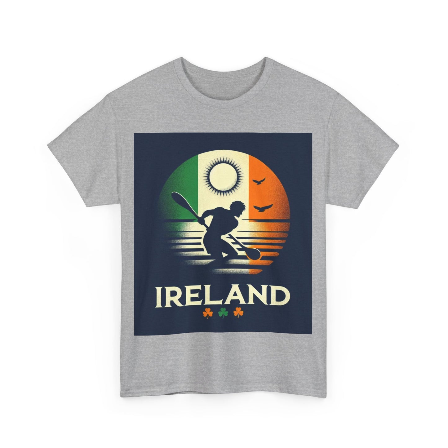 Flag Village Ireland Sporting Flag T-SHIRT Heavy Cotton Tee IRL0006