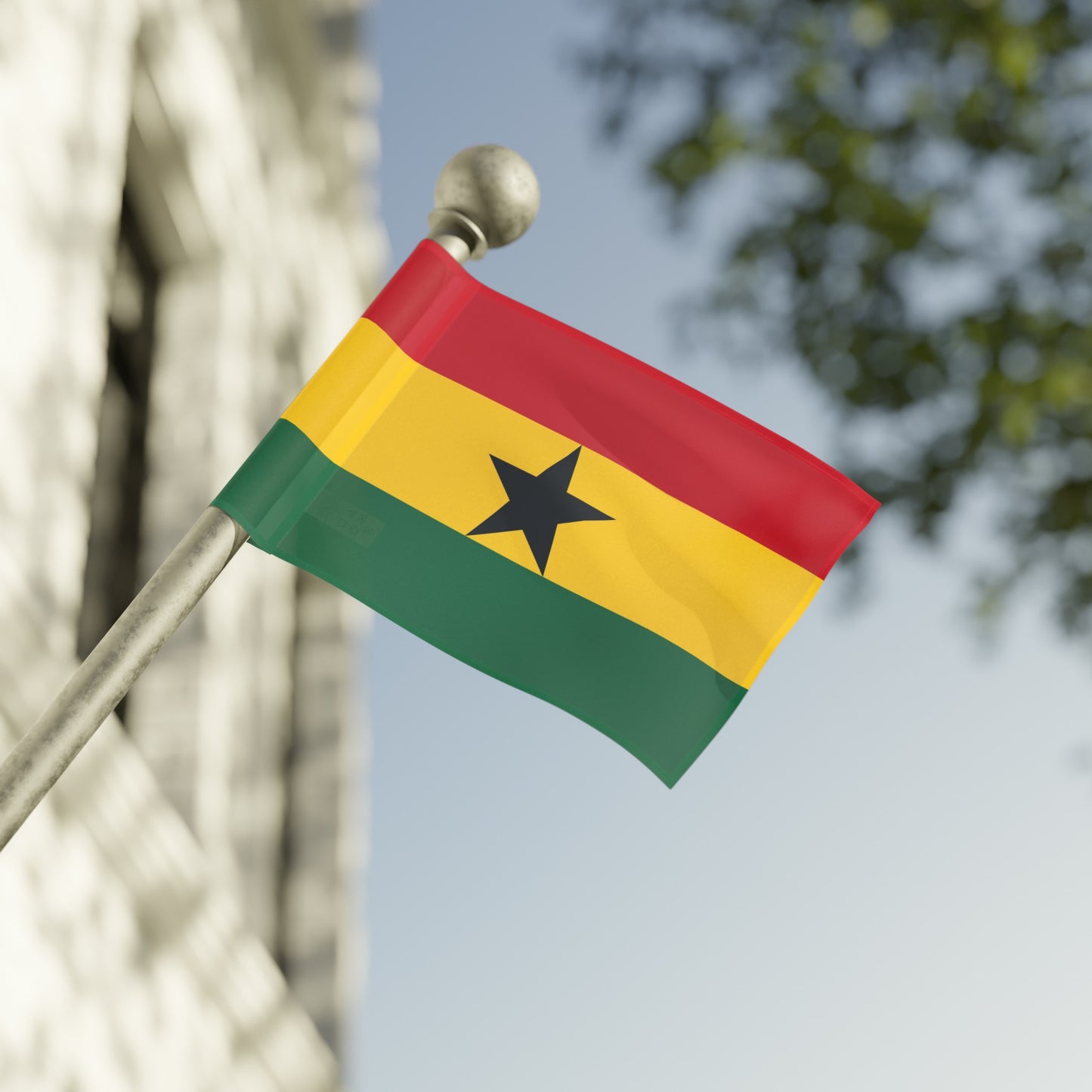 Flag Village Ghana Flag 18" x 12" / 36" x 24" / 60" x 36"