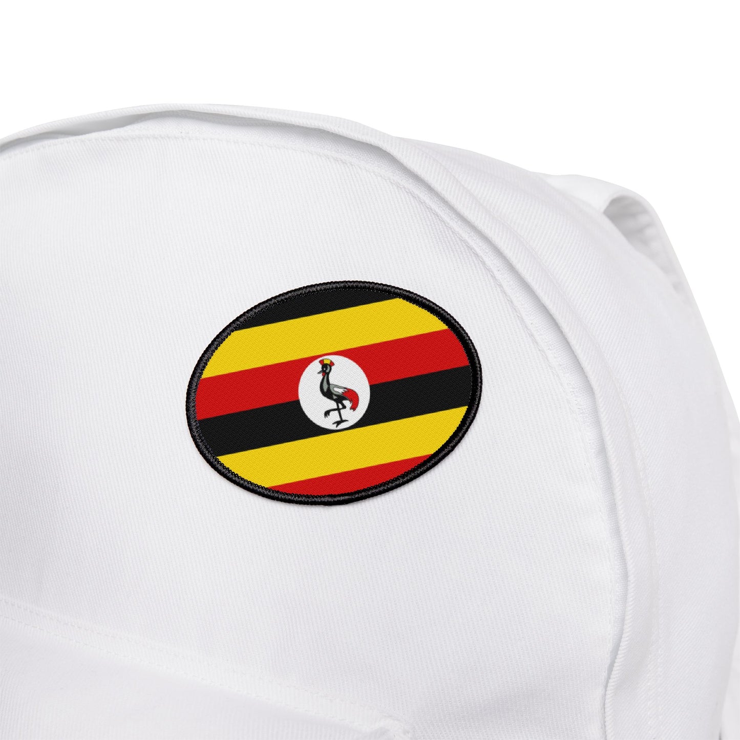 Flag Village Uganda Flag Embroidery Iron-On Patches