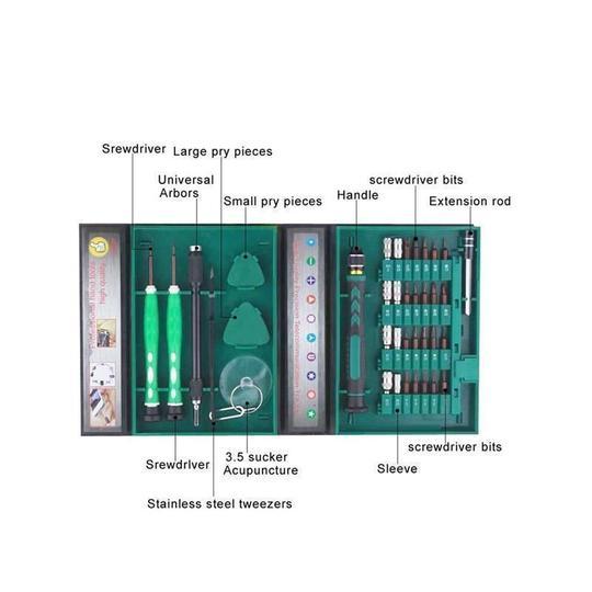 Flag Village Auto Tools Screwdriver Kit Repairing Tool Kit