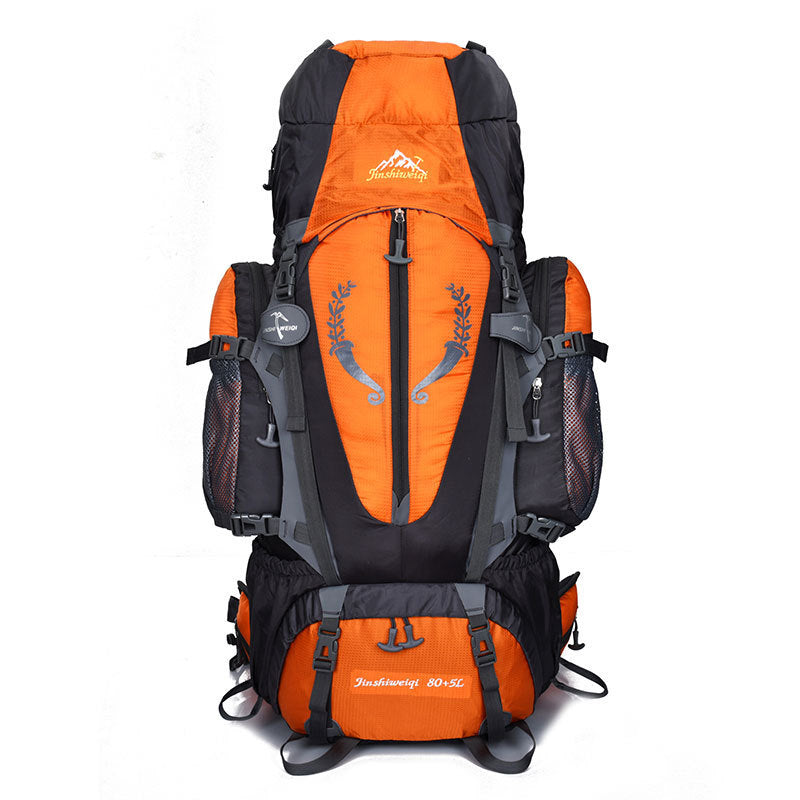 Flag Village Professional mountaineering package 80L85L outdoor Backpack Travel hiking outdoors camping donkey tents bag