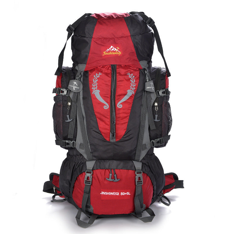 Flag Village Professional mountaineering package 80L85L outdoor Backpack Travel hiking outdoors camping donkey tents bag