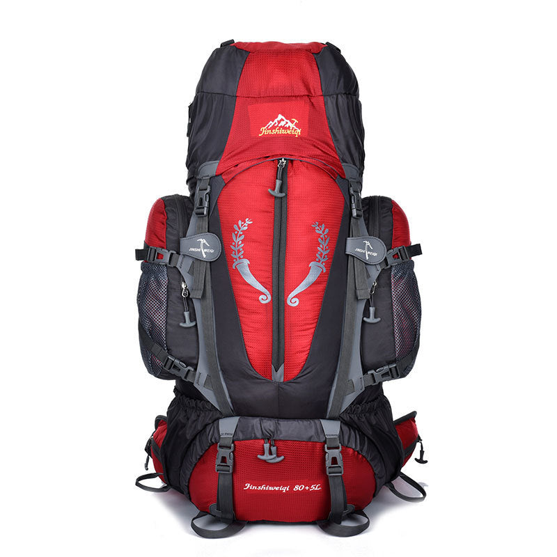 Flag Village Professional mountaineering package 80L85L outdoor Backpack Travel hiking outdoors camping donkey tents bag