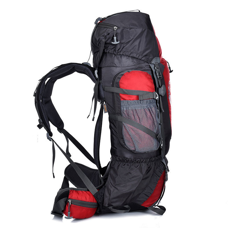 Flag Village Professional mountaineering package 80L85L outdoor Backpack Travel hiking outdoors camping donkey tents bag
