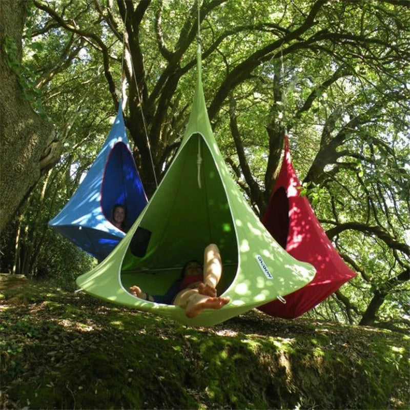 Flag Village Flying Saucer Lightweight Portable Nylon Hammock For Backpacking Camping Camping