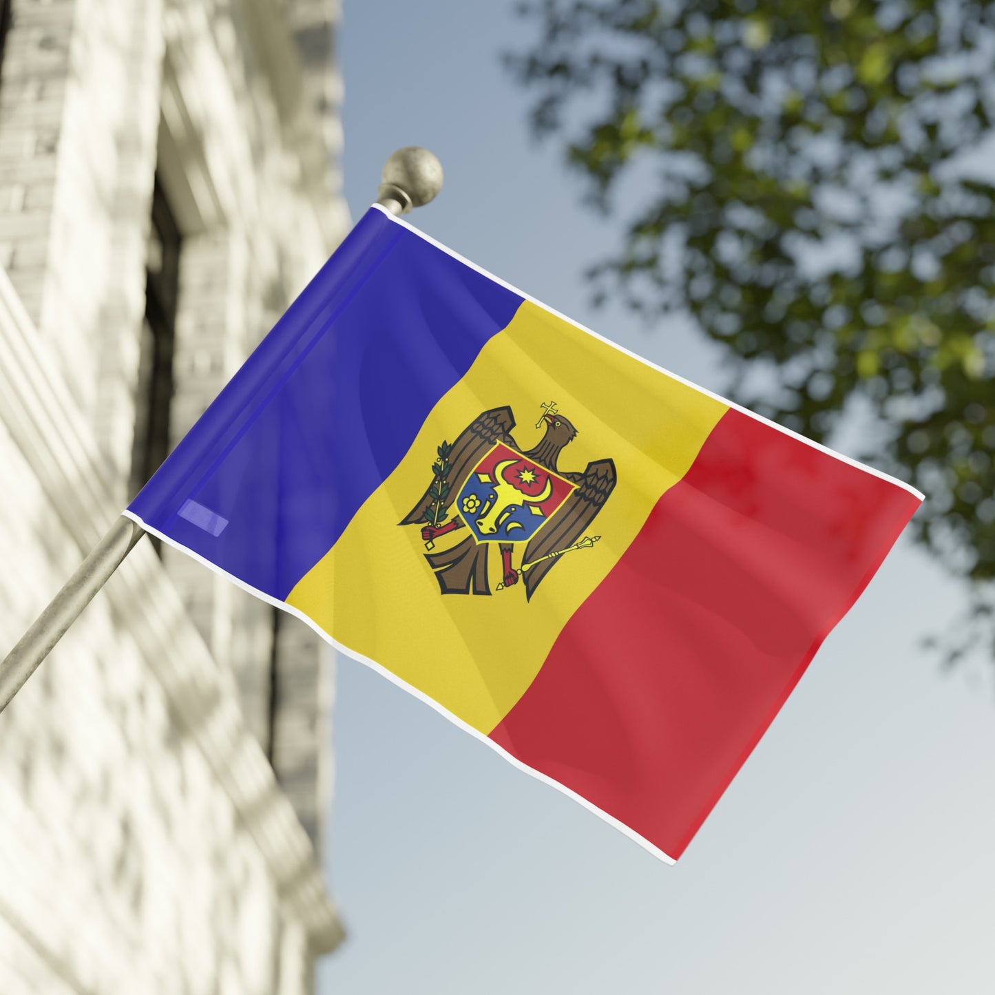 Flag Village Moldova Flag 18" x 12" / 36" x 24" / 60" x 36"