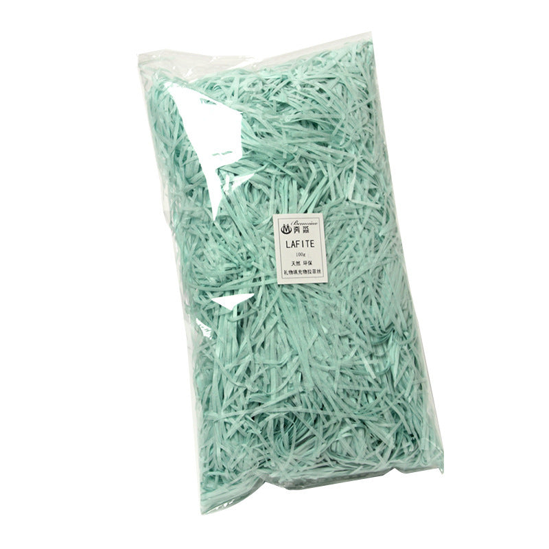 Flag Village Gift box decoration raffia shredded paper