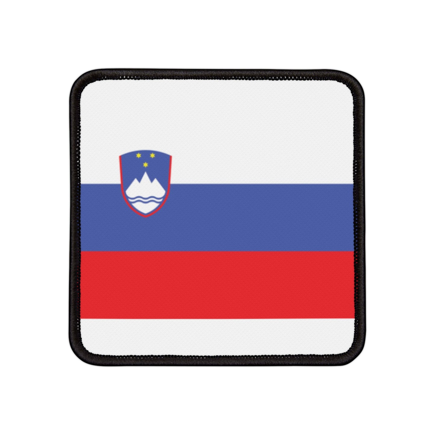 Flag Village Slovenia Flag Embroidery Iron-On Patches