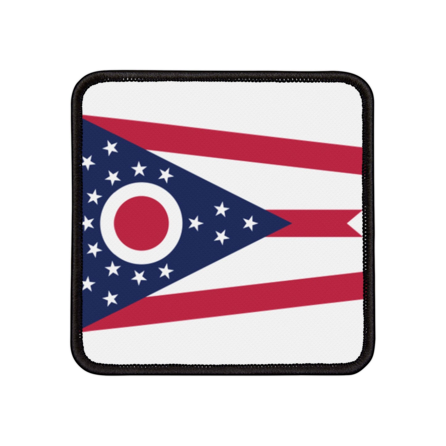 Flag Village Ohio State Flag Embroidery Iron-On Patches