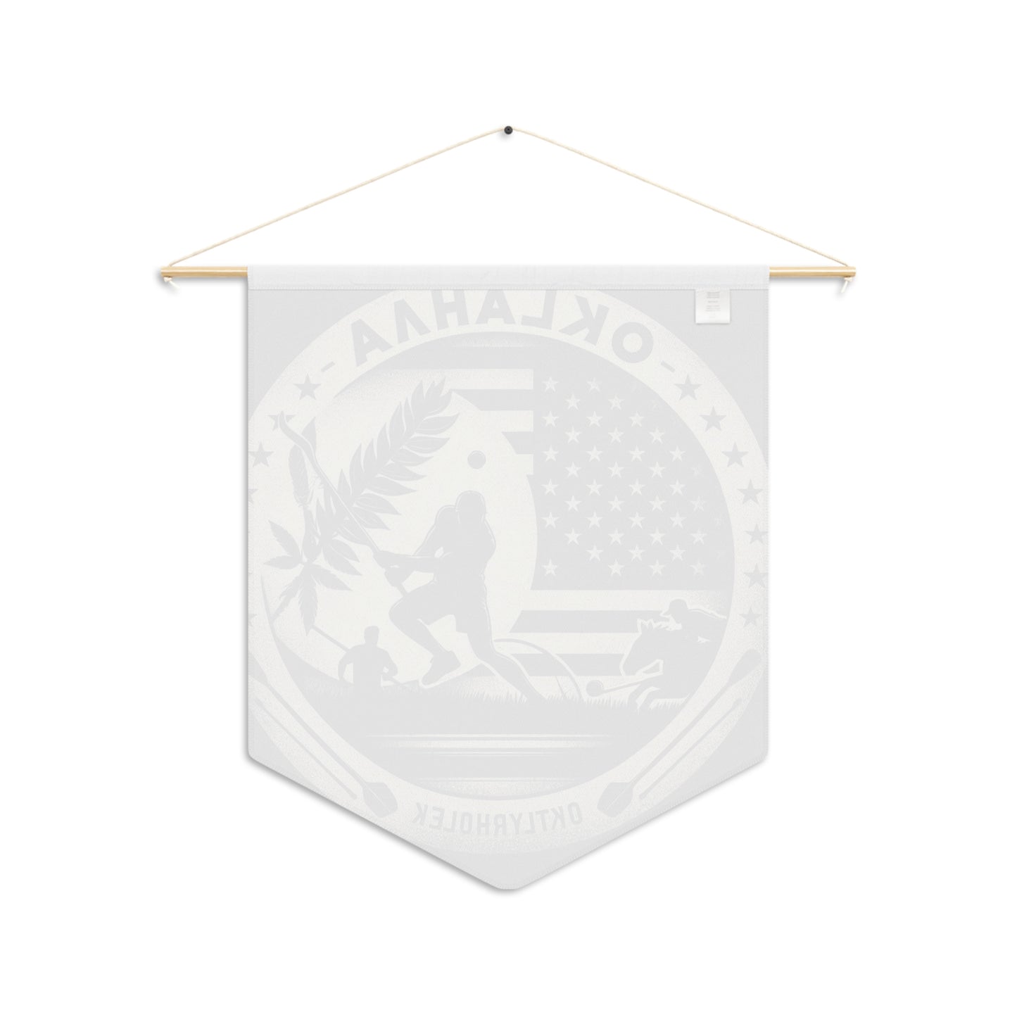 Flag Village Oklahoma State Flag Pennant Sporting Home Wall decoration OK0002