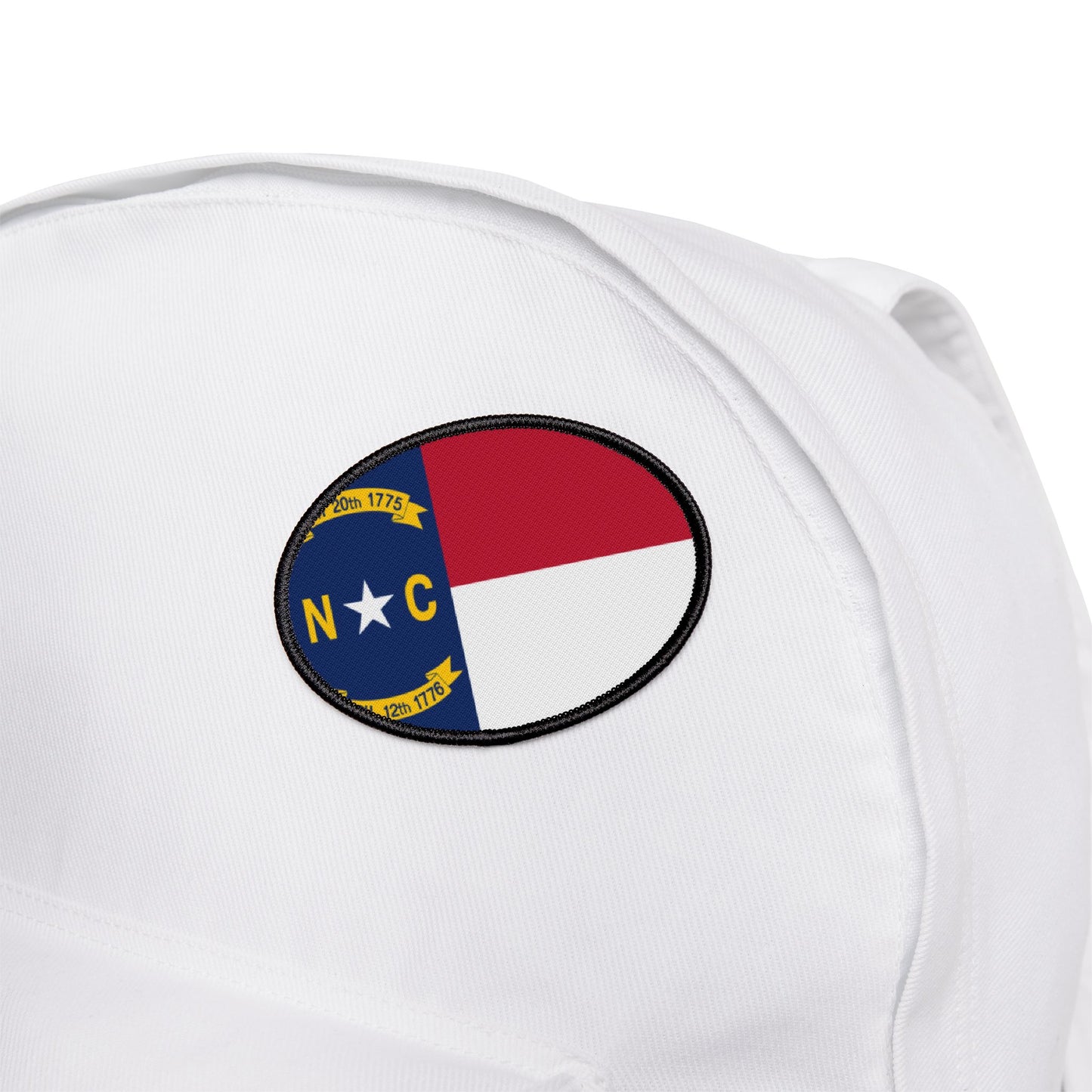 Flag Village North Carolina State Flag Embroidery Iron-On Patches