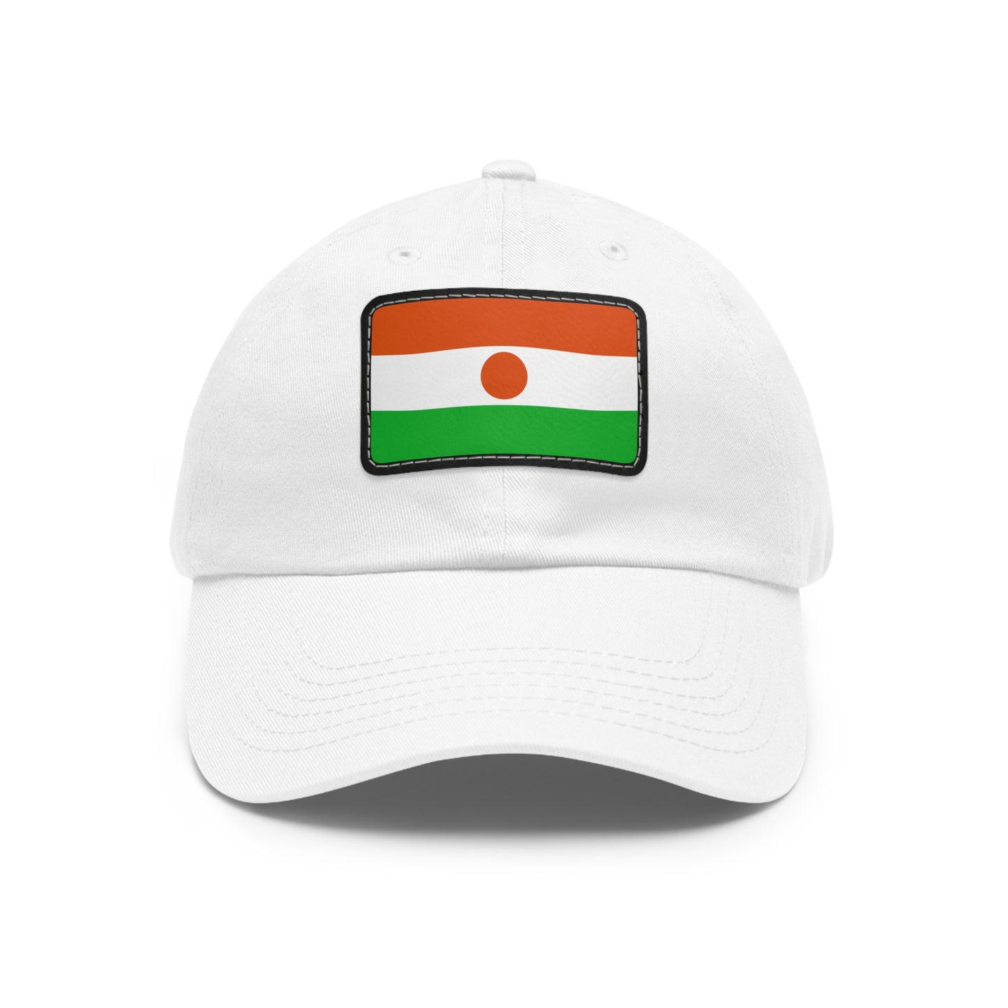 Flag Village Niger Flag Hat Cap with Leather Patch