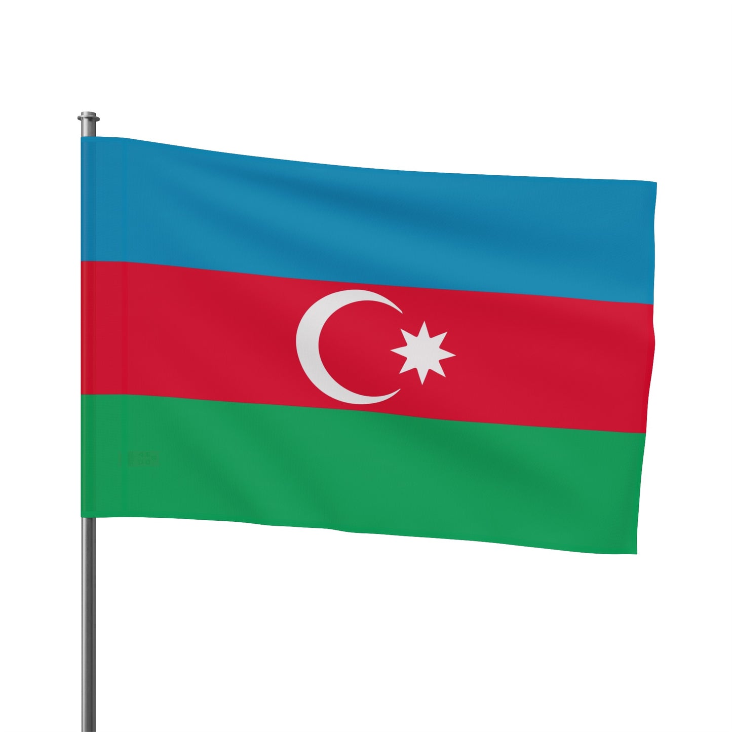 Flag Village Azerbaijan Flag 18" x 12" / 36" x 24" / 60" x 36"