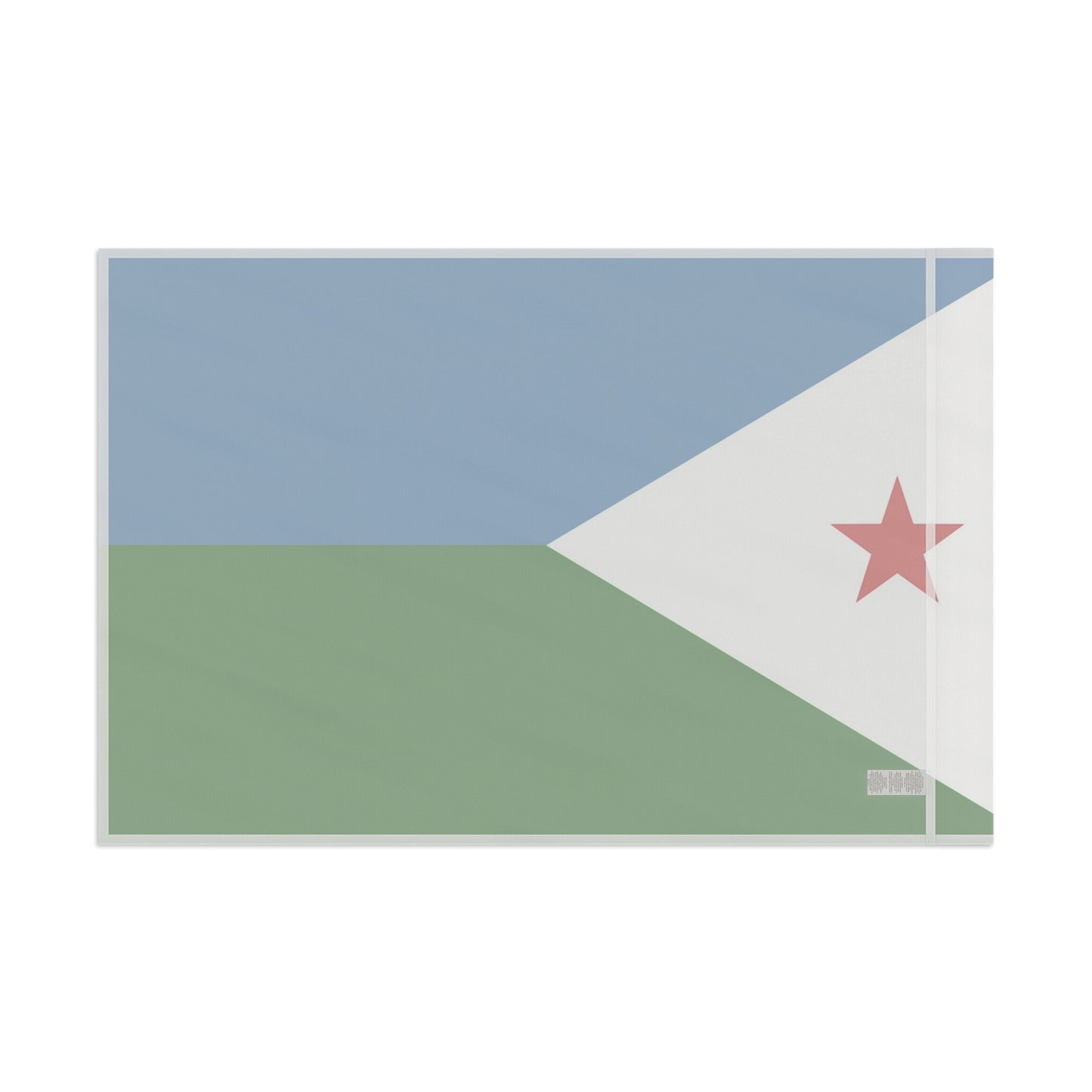 Flag Village Djibouti Flag 18" x 12" / 36" x 24" / 60" x 36"