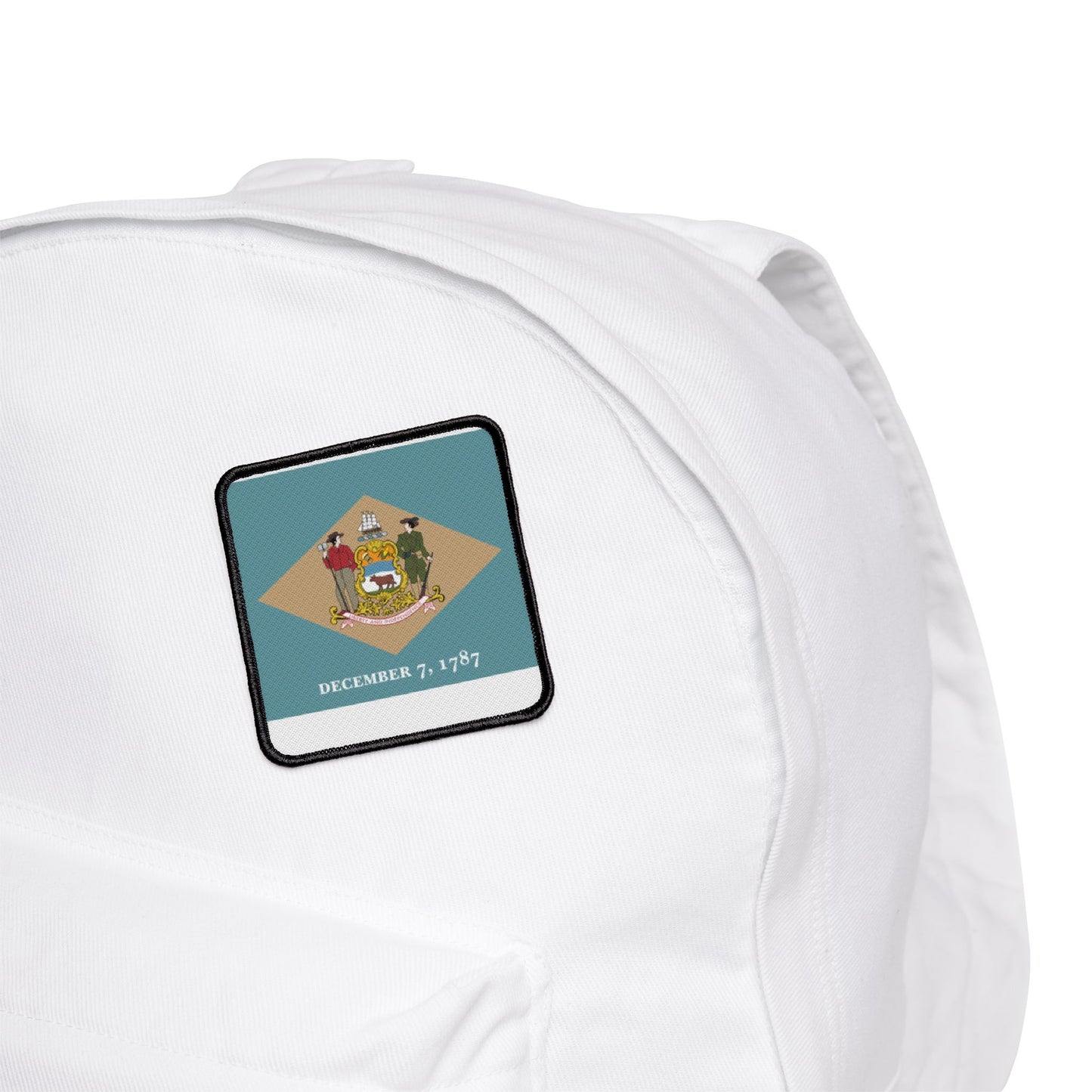 Flag Village Delaware State Flag Embroidery Iron-On Patches