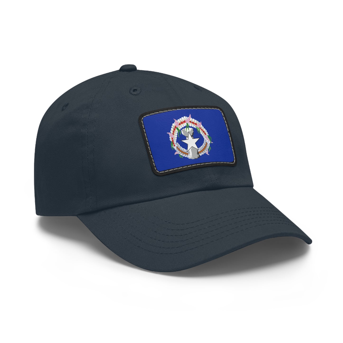 Flag Village USA Northern Mariana Islands State Flag Hat Cap with Leather Patch