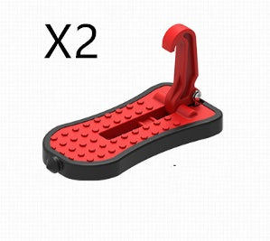Flag Village Auto Tools Car Foot Assist Pedal Car Modification Supplies Side Pedal